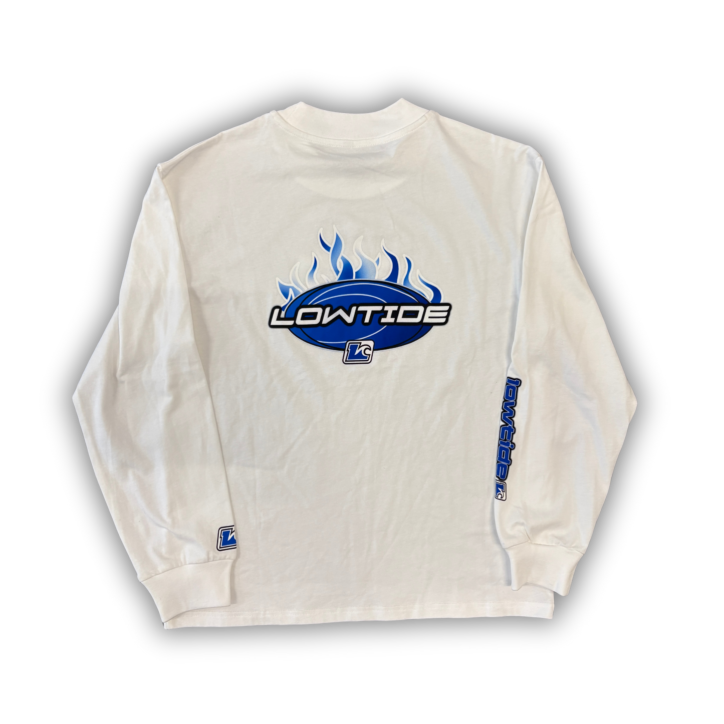 'Blue Ice' Long Sleeve Surf T-Shirt